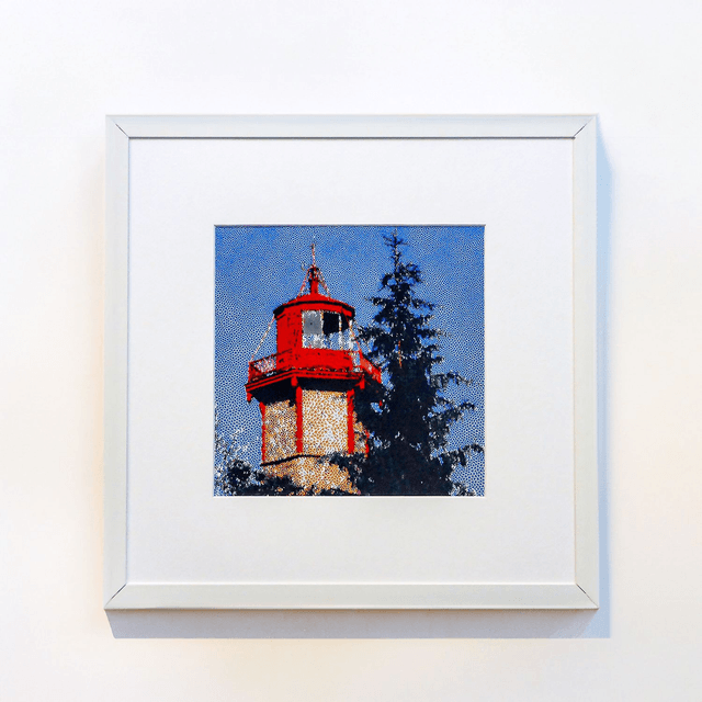 Gibraltar Point Lighthouse 20cm x 20cm Poster Reproduction (unframed)