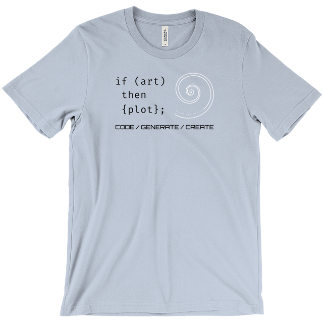 If (Art) Then {Plot} T-Shirt