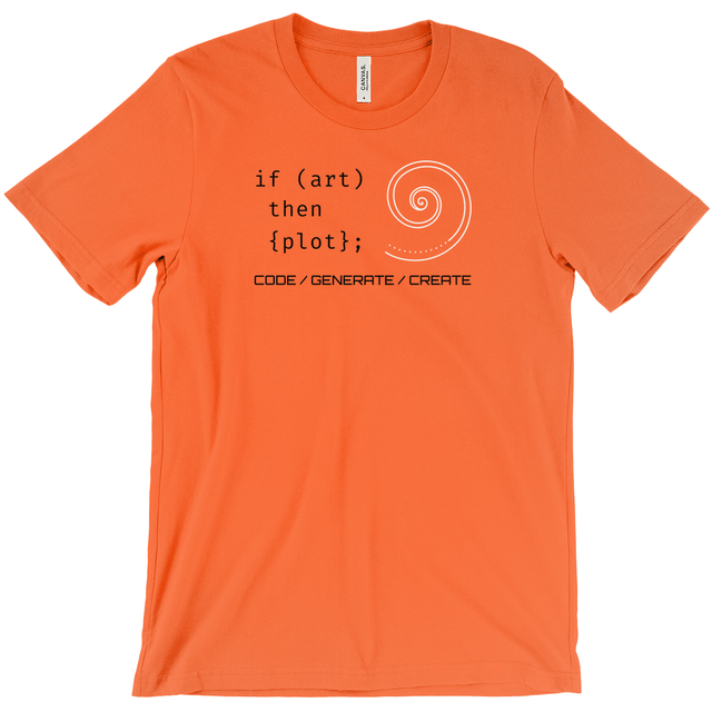 If (Art) Then {Plot} T-Shirt