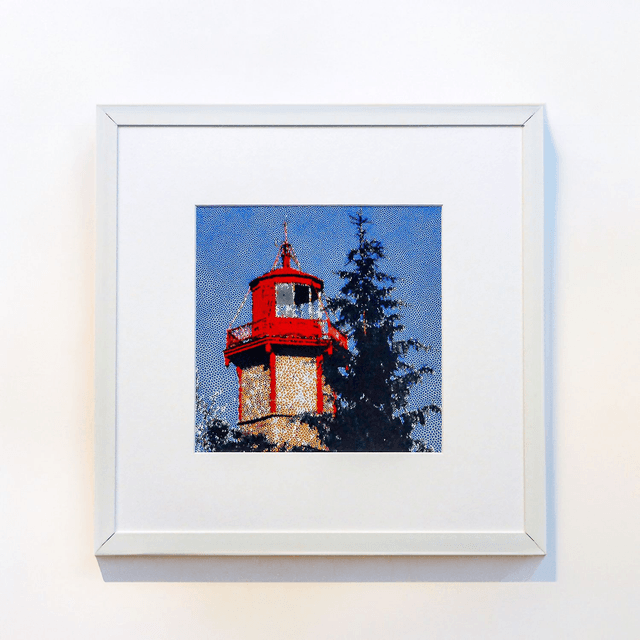 Gibraltar Point Lighthouse 20cm x 20cm Poster Reproduction (unframed)