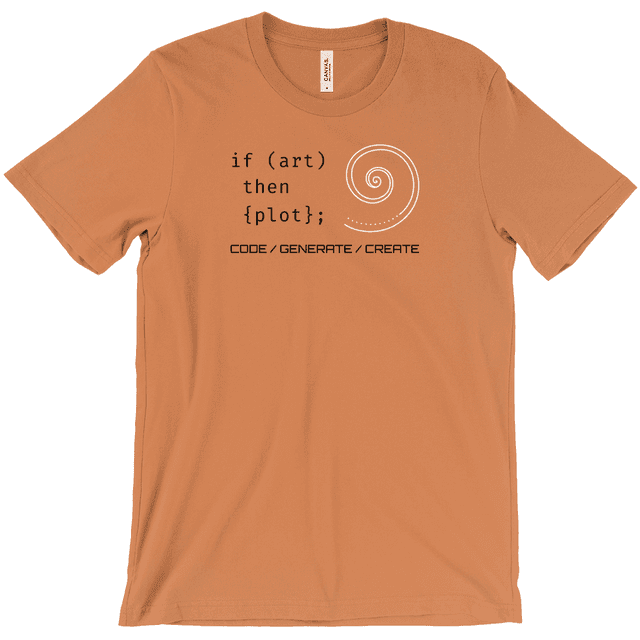 If (Art) Then {Plot} T-Shirt