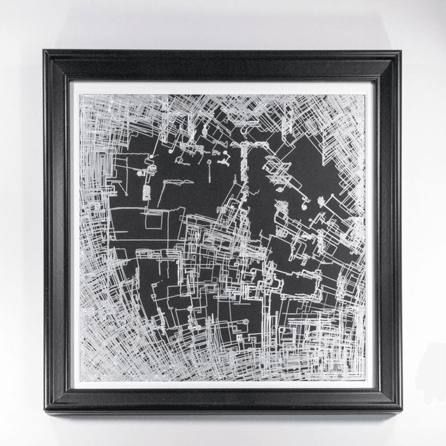 Solventis pen plot (framed)