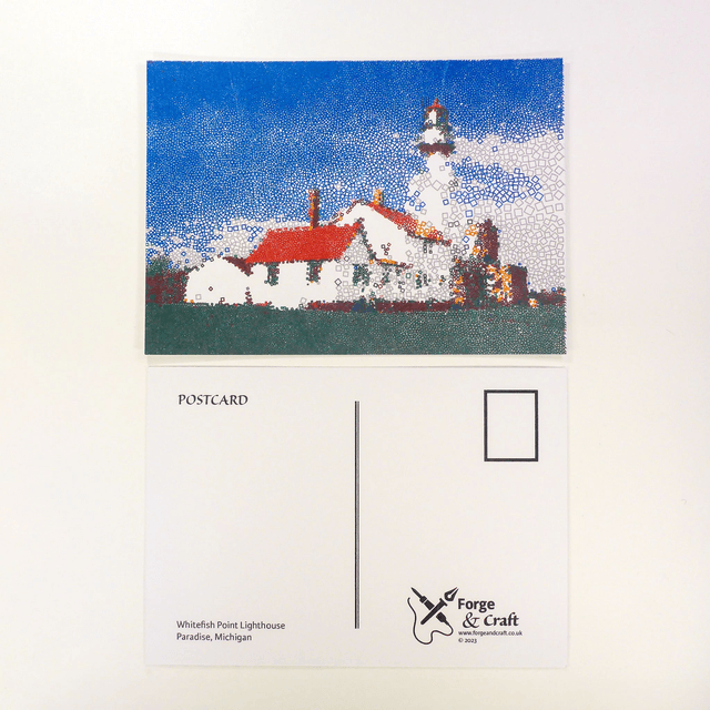 Postcards - Set of 5 Lighthouse Designs